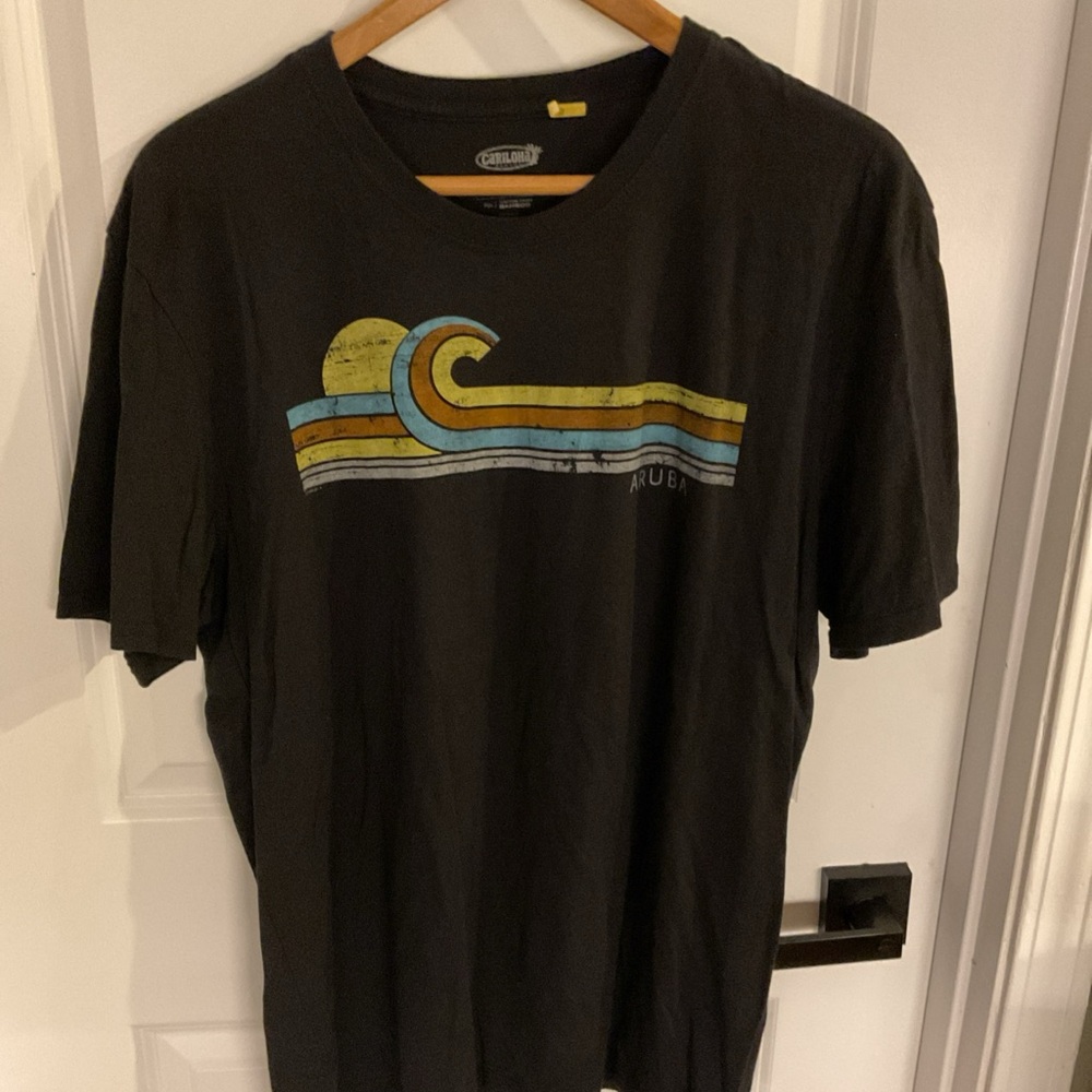 Cariloha - Short Sleeve Crewneck Shirt - Black - Men’s Size X-Large